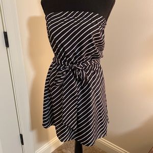 Express strapless dress